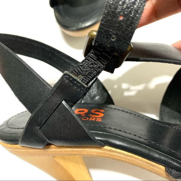 Michael Kors Black Leather Sandals US 7M - Picture 10 of 15
